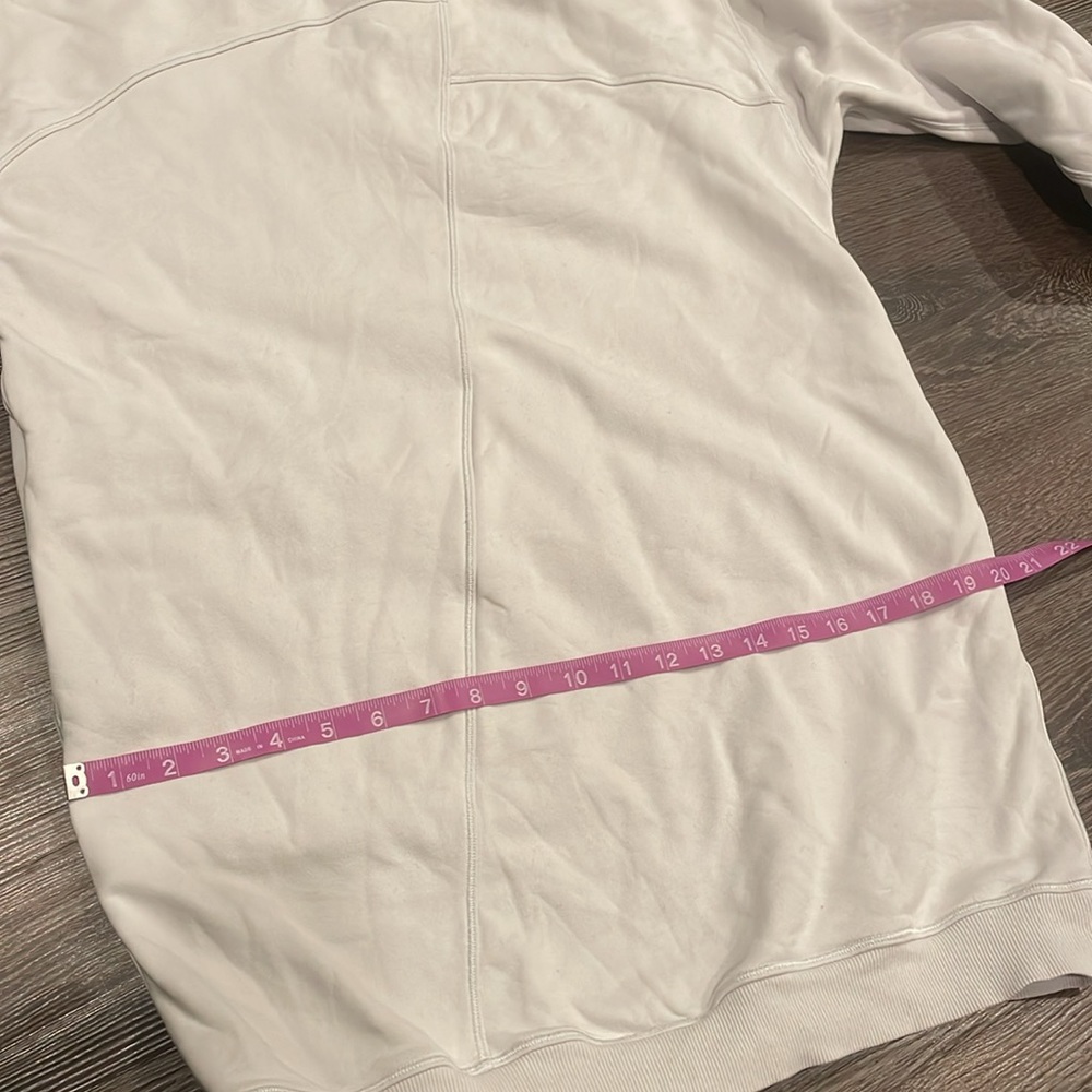 🗻Lululemon Broken Beats crew neck sweatshirt Dress Alpine White size xs - Picture 5 of 10